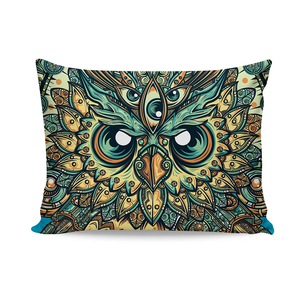 

God Owl of Dreams 3d printed Pillow Case Polyester Decorative Pillowcases Throw Pillow Cover