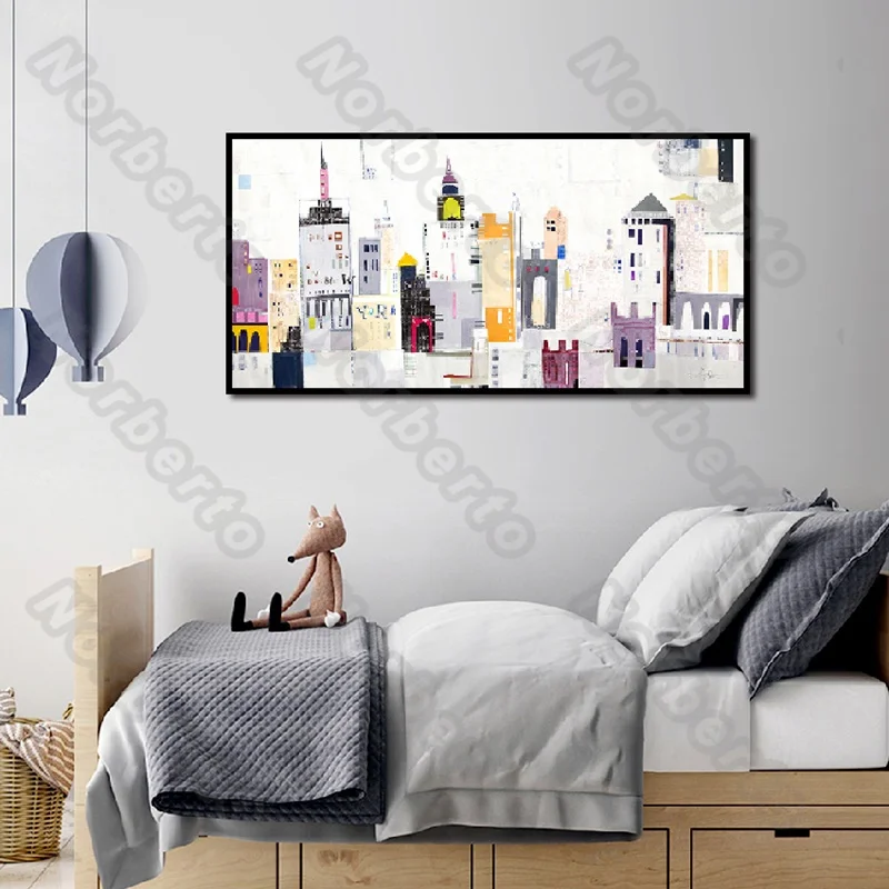 Wall Murals with Building Clusters Watercolor Painting Canvas Figure Animals Painting Posters for Living Rooms Decoration
Wall Murals with Building Clusters Watercolor Painting Canvas Figure Animals Painting Posters for Living Rooms Decoration