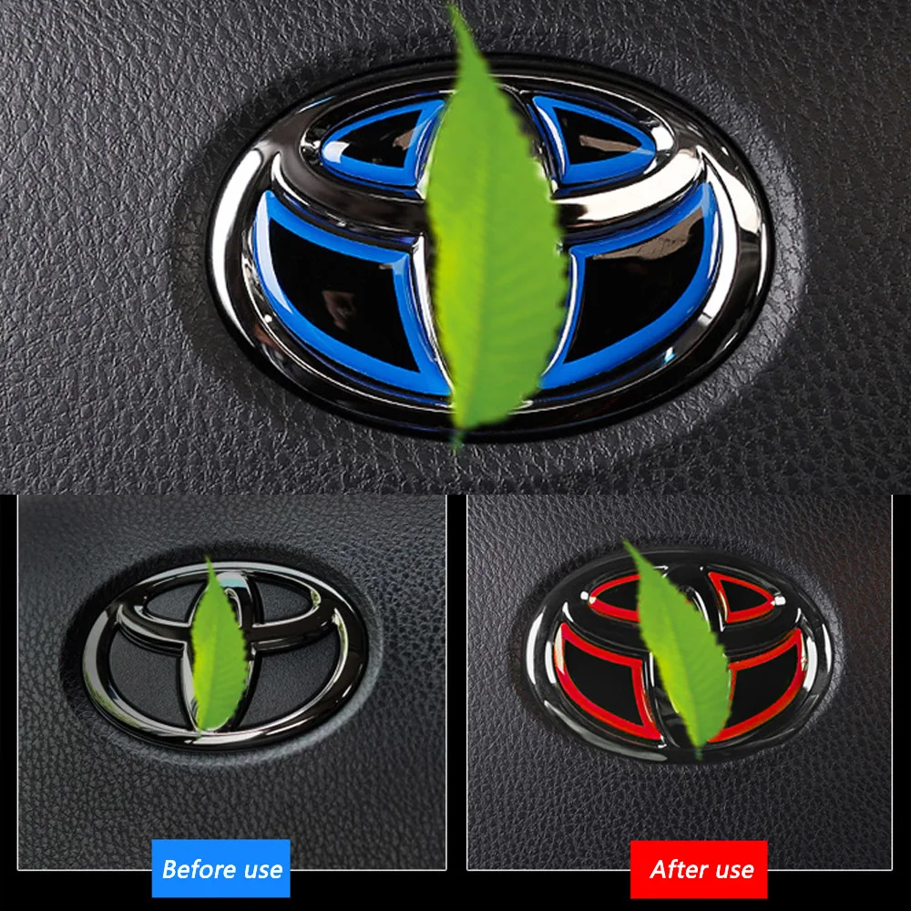 Car Styling Steering Wheel Front Rear Emblem Badge Logo Sticker Decal For Toyota Camry corolla crown Auris C-HR Car Sticker
Car Styling Steering Wheel Front Rear Emblem Badge Logo Sticker Decal For Toyota Camry corolla crown Auris C-HR Car Sticker