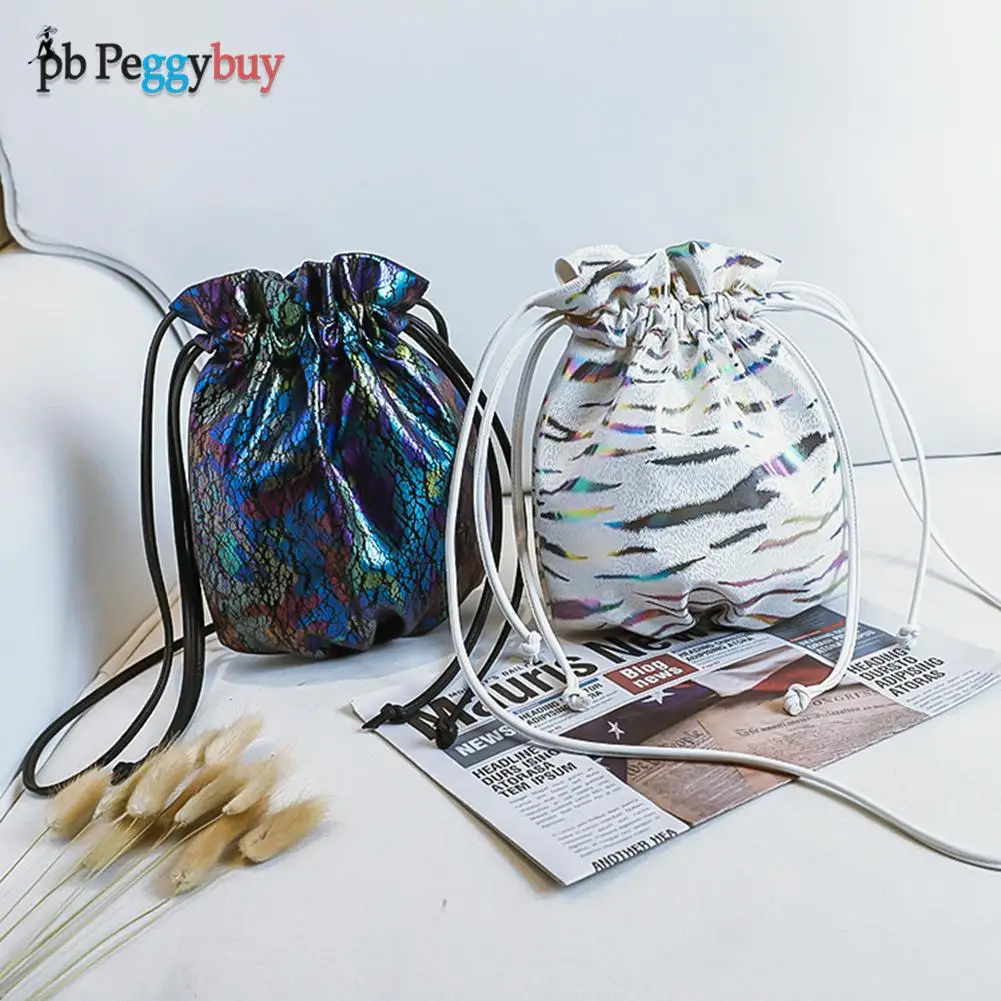 PVC Drawstring Bucket Bag Fashion Female Shoulder Handbag Women Messenger Pouch Small Drawstring Crossbody Pouch
PVC Drawstring Bucket Bag Fashion Female Shoulder Handbag Women Messenger Pouch Small Drawstring Crossbody Pouch