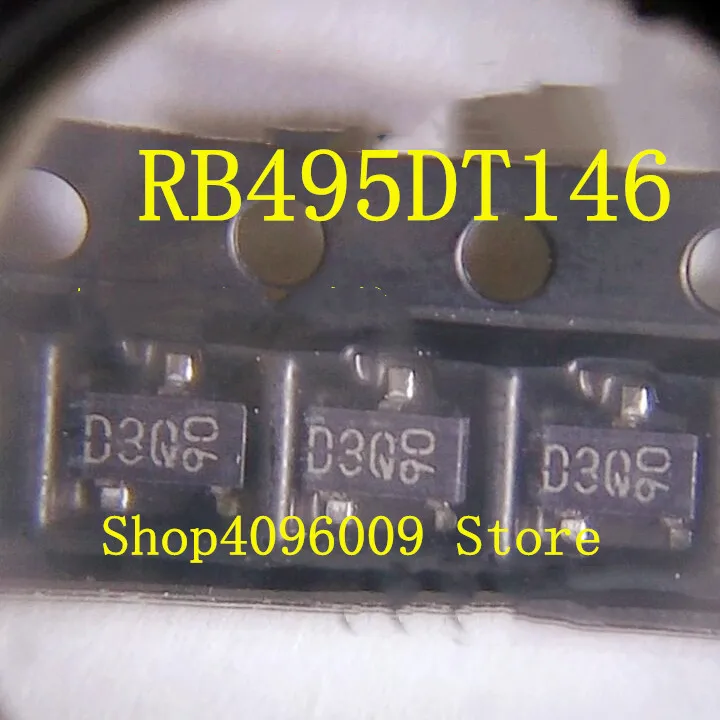 10pcs -100PCS/LOT New original RB495DT146 RB495D MARKING D3Q SOT23 25V 0.4A Schottky diode
10pcs -100PCS/LOT New original RB495DT146 RB495D MARKING D3Q SOT23 25V 0.4A Schottky diode