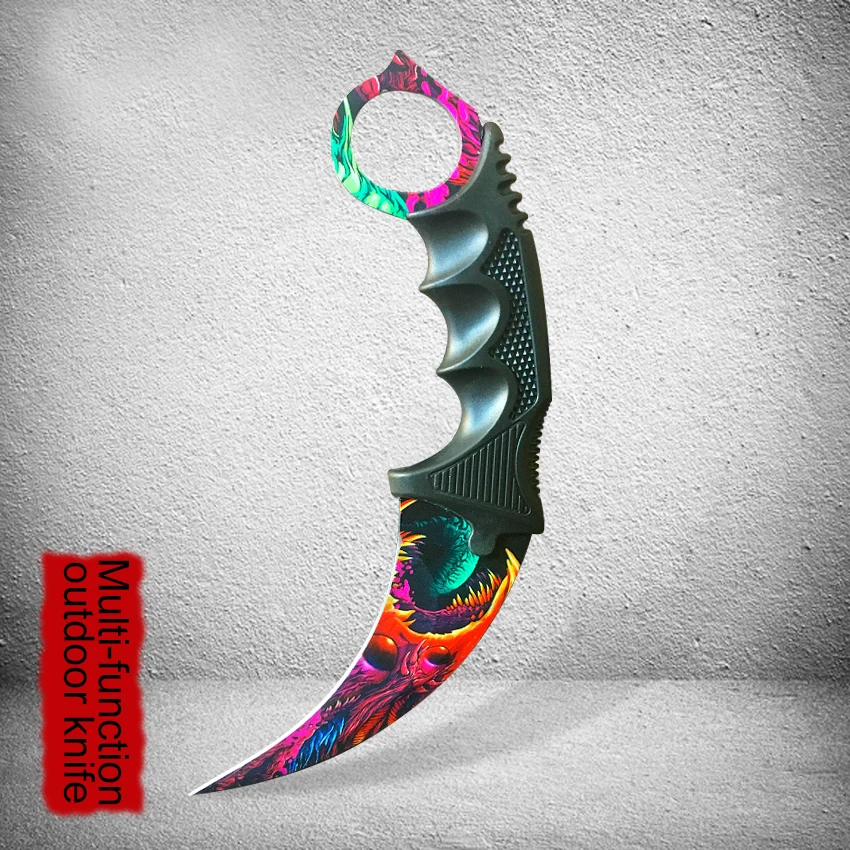 CS violent GO Butterfly in knife Karambit folding knife training knife blade gift balisong Practice knife not sharpened metal
CS violent GO Butterfly in knife Karambit folding knife training knife blade gift balisong Practice knife not sharpened metal
