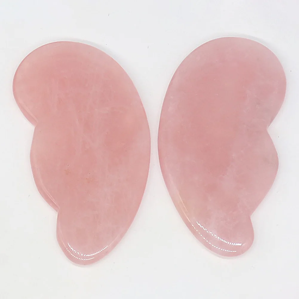 Gua Sha Stone Natural Rose Quartz Guasha Board Gua Sha Rose Quartz Stone Solid Crystal Jade Plate SPA Type Body Massage Tool 
Gua Sha Stone Natural Rose Quartz Guasha Board Gua Sha Rose Quartz Stone Solid Crystal Jade Plate SPA Type Body Massage Tool