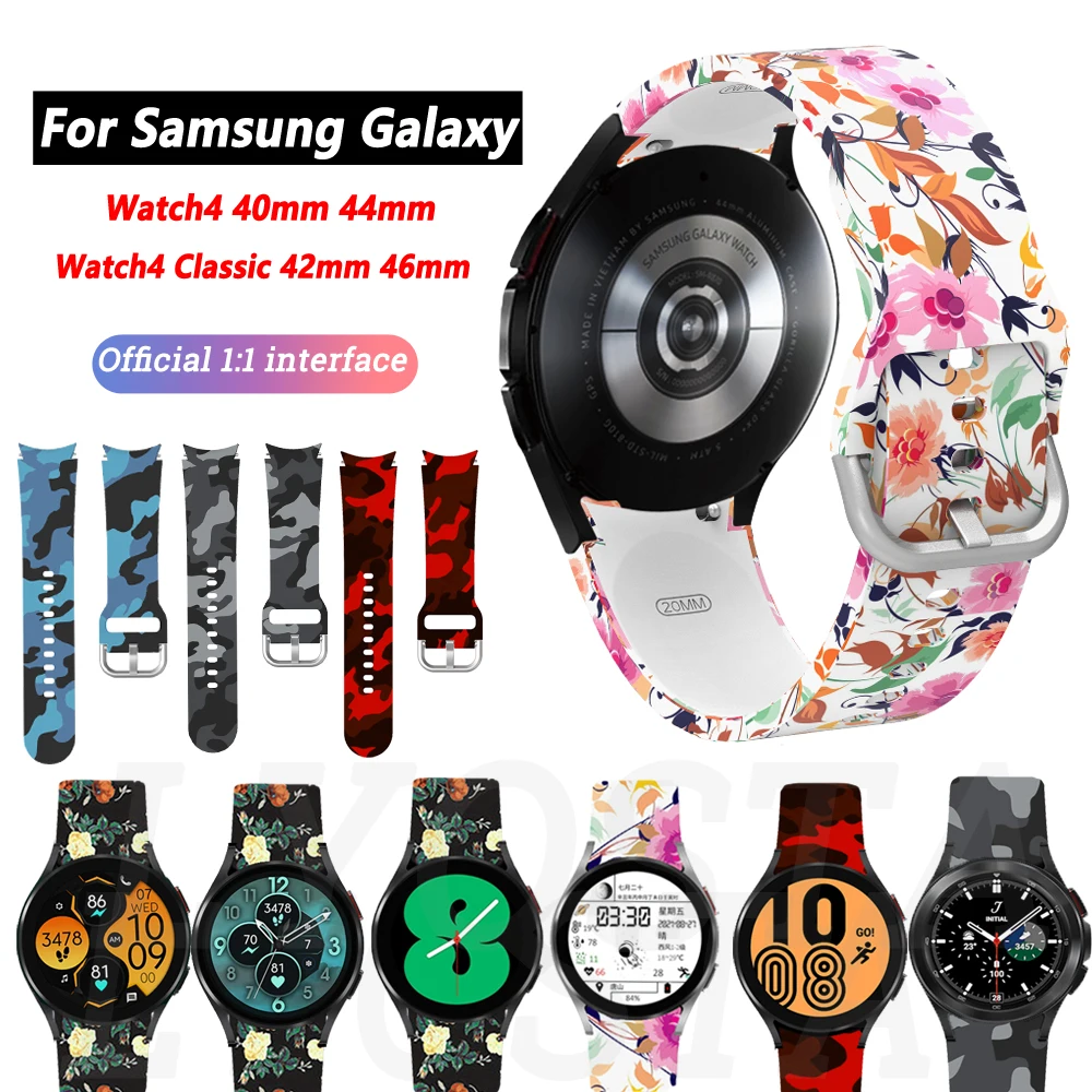 20mm Curved End Silicone Band For Samsung Galaxy Watch 4 Classic 46mm 42mm Strap Galaxy Watch4 44mm 40mm Replacement Watchband
20mm Curved End Silicone Band For Samsung Galaxy Watch 4 Classic 46mm 42mm Strap Galaxy Watch4 44mm 40mm Replacement Watchband