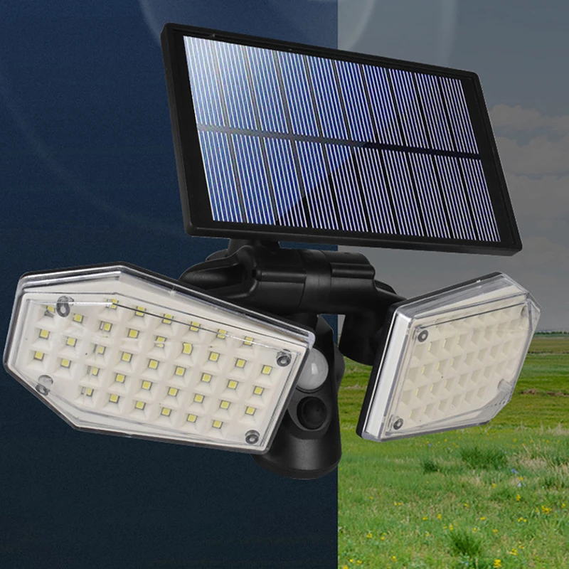 LED Solar Light PIR Motion Sensor Wall Lamp Street Light 78LED 130COB Outdoor Waterproof Double Head Rotating Garden Solar Lamp
LED Solar Light PIR Motion Sensor Wall Lamp Street Light 78LED 130COB Outdoor Waterproof Double Head Rotating Garden Solar Lamp