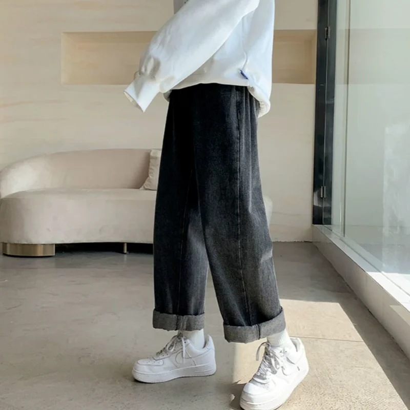 Jeans Women Wide Leg Trousers Solid Pocket Loose Chic Korean Fashion Casual High Waist Streetwear Harajuku Ins Hot Sale Simple
Jeans Women Wide Leg Trousers Solid Pocket Loose Chic Korean Fashion Casual High Waist Streetwear Harajuku Ins Hot Sale Simple