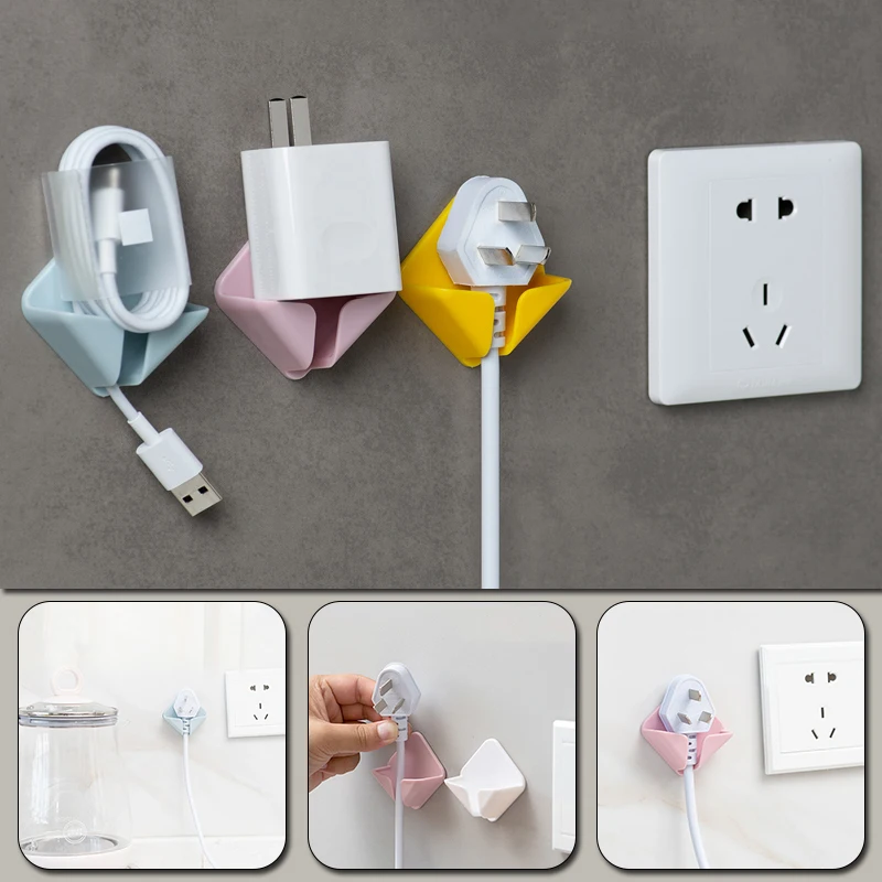 2PCS Nail-free Power Cord Storage Rack Wall Storage Hook Toothbrush Plug Cable Winder Organizer Socket Hanger Holder Supplies
2PCS Nail-free Power Cord Storage Rack Wall Storage Hook Toothbrush Plug Cable Winder Organizer Socket Hanger Holder Supplies