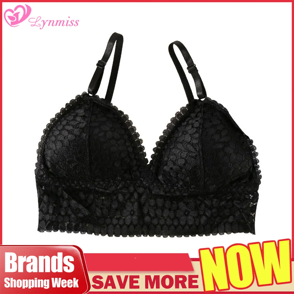 Lace Bralette Backless Women Removable Padded Sexy Bra Deep V Underwear Women's Bra Adjustable Bra Ultrathin Female Underwear
Lace Bralette Backless Women Removable Padded Sexy Bra Deep V Underwear Women's Bra Adjustable Bra Ultrathin Female Underwear