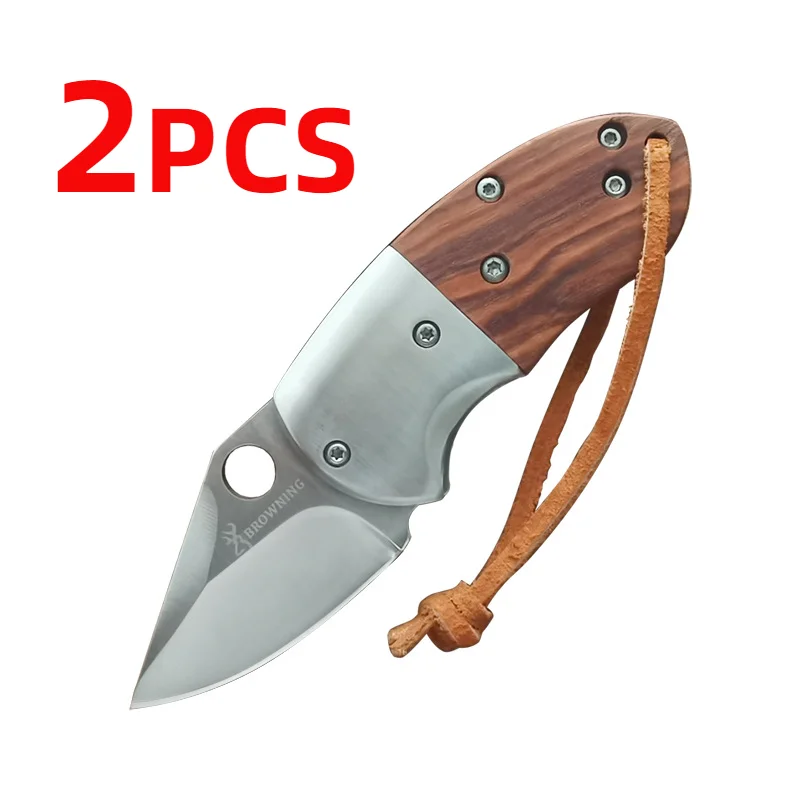 2PCS Browning Pocket Mini Folding Knife Self-defense EDC Tool Small Armor Collection Key Keychain Portable Knife HW126
2PCS Browning Pocket Mini Folding Knife Self-defense EDC Tool Small Armor Collection Key Keychain Portable Knife HW126