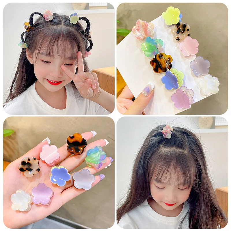 Korean Cute Small Dot Solid Flower Hair Claw For Girl Child Headdress Diameter 2.5cm Plastic Hairpin Leopard Gradient Gift
Korean Cute Small Dot Solid Flower Hair Claw For Girl Child Headdress Diameter 2.5cm Plastic Hairpin Leopard Gradient Gift