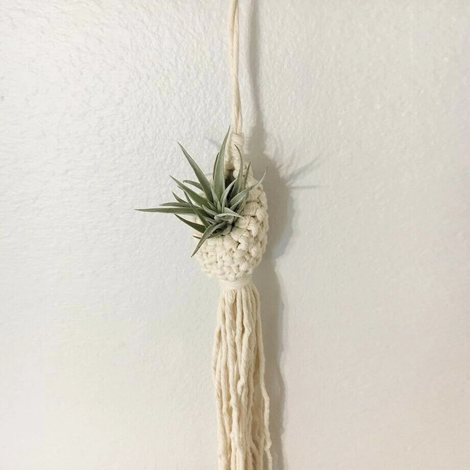 Nordic Hanging Tapestry Flower Basket Tassel Hand-woven Macrame Wall Hanging Bohemian Home Decorations Hand Knotted Rope
Nordic Hanging Tapestry Flower Basket Tassel Hand-woven Macrame Wall Hanging Bohemian Home Decorations Hand Knotted Rope