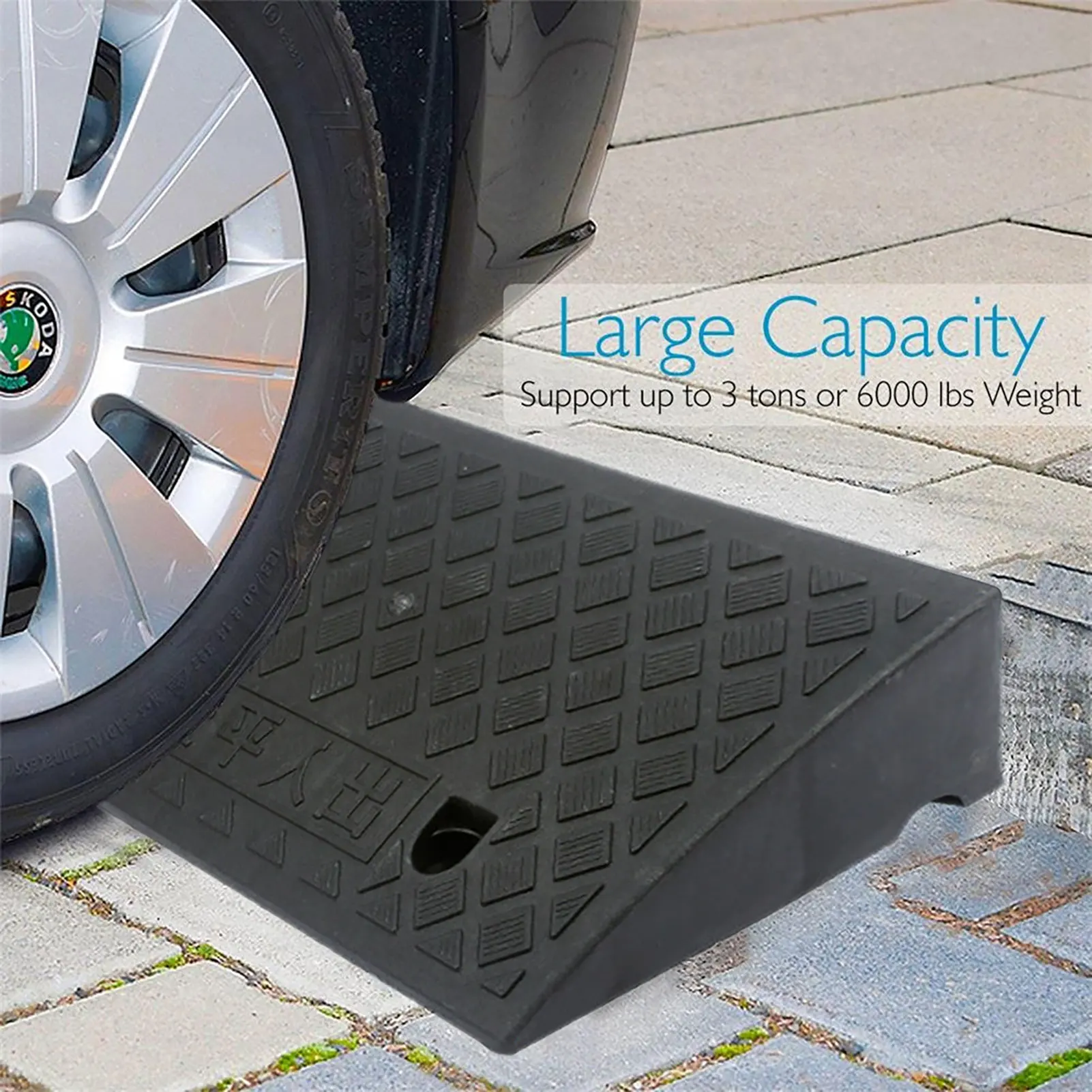 1pcs Slope Cushion Portable Lightweight Plastic Curb Ramps-Heavy Duty Threshold Ramp Kit Set For Driveway Car Truck Wheelchair
1pcs Slope Cushion Portable Lightweight Plastic Curb Ramps-Heavy Duty Threshold Ramp Kit Set For Driveway Car Truck Wheelchair