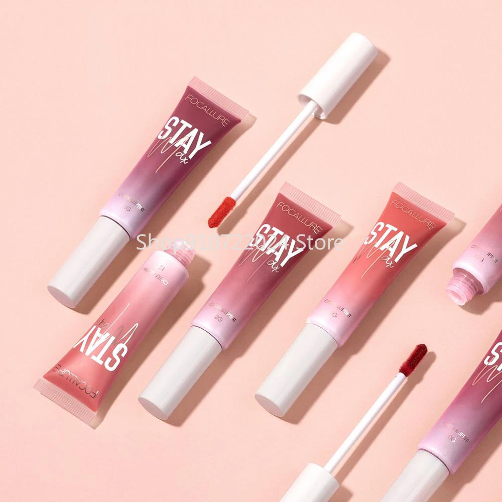 Lip gloss Cosmetics Moisturizing Lip & Cheek Tint Lip Care 7 Colors Waterproof Lip tint Blusher Makeup
Lip gloss Cosmetics Moisturizing Lip & Cheek Tint Lip Care 7 Colors Waterproof Lip tint Blusher Makeup