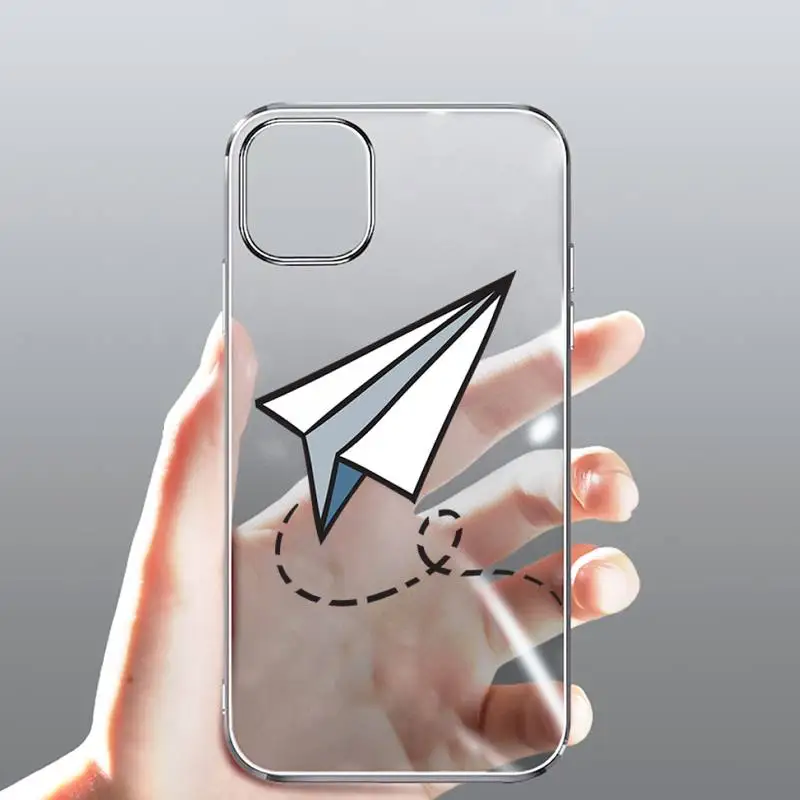 paper airplane Childhood flying cute Phone Case Transparent for iPhone case 11 12 mini pro XS MAX 8 7 6 6S Plus X 5S SE 2020 XR
paper airplane Childhood flying cute Phone Case Transparent for iPhone case 11 12 mini pro XS MAX 8 7 6 6S Plus X 5S SE 2020 XR