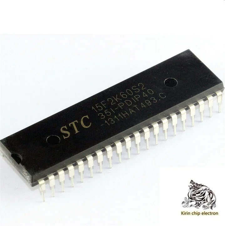 New original STC stc15f2k60s2-28i-pdip40 direct plug 40 pin STC single chip microcomputer 
New original STC stc15f2k60s2-28i-pdip40 direct plug 40 pin STC single chip microcomputer