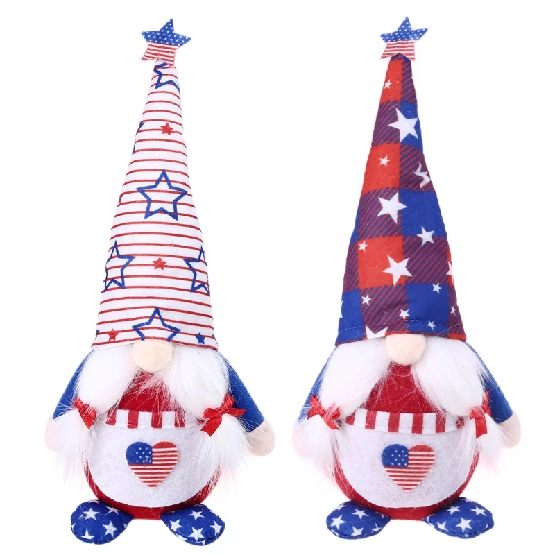 Q0KF Independence Day Gnome Heart Star Veterans Day Nisse Tomte 4th of July Gift Kitchen Tiered Tray Decorations
Q0KF Independence Day Gnome Heart Star Veterans Day Nisse Tomte 4th of July Gift Kitchen Tiered Tray Decorations