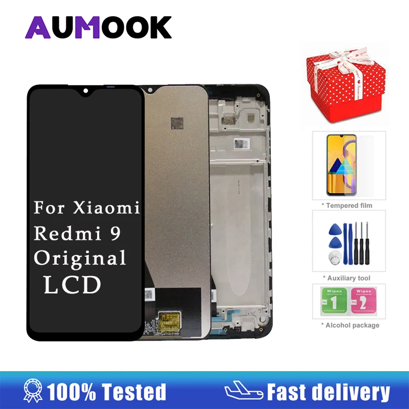 100% Оригинальный ЖК-дисплей для Xiaomi Redmi 9, ЖК-дисплей с рамкой и сенсорным экраном в сборе для Redmi 9, ЖК-экран
100% Оригинальный ЖК-дисплей для Xiaomi Redmi 9, ЖК-дисплей с рамкой и сенсорным экраном в сборе для Redmi 9, ЖК-экран