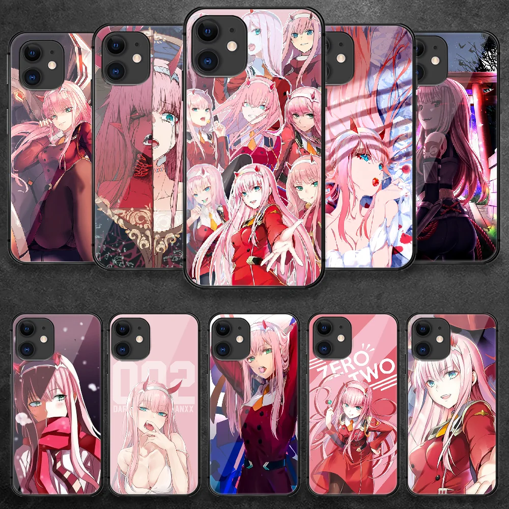 Darling Zero Two Anime Tempered Glass Phone Case Cover For IPhone 5 5S 6 6S 7 Plus X Xs Xr Se 2020 11 12 Pro Max Mini Black Etui
Darling Zero Two Anime Tempered Glass Phone Case Cover For IPhone 5 5S 6 6S 7 Plus X Xs Xr Se 2020 11 12 Pro Max Mini Black Etui
