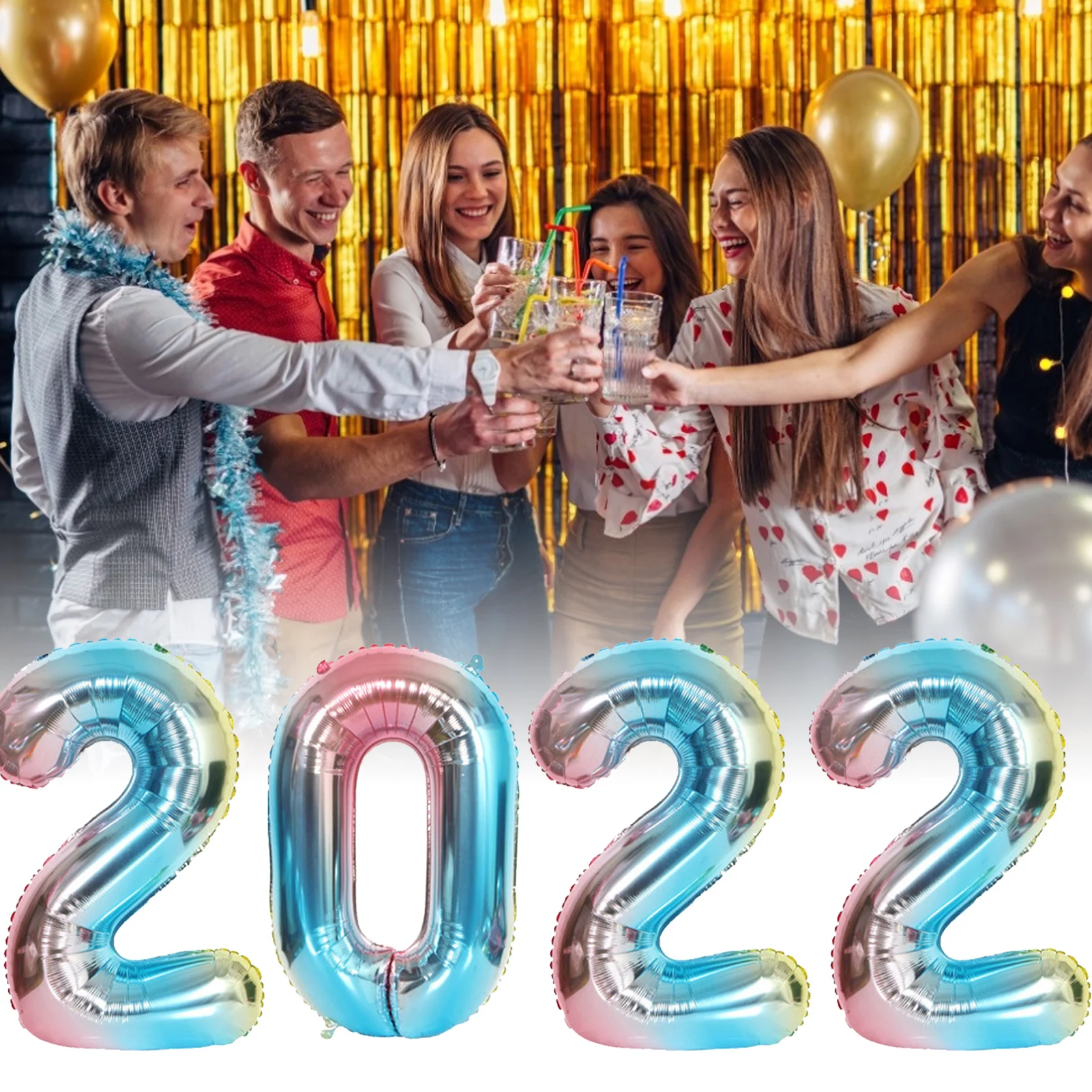 32/40 Inch 2022 Foil Balloons Number Balloons For Christmas Party Wedding Party Decorations Foil Balloons Kid Boy Toy Baby Showe
32/40 Inch 2022 Foil Balloons Number Balloons For Christmas Party Wedding Party Decorations Foil Balloons Kid Boy Toy Baby Showe