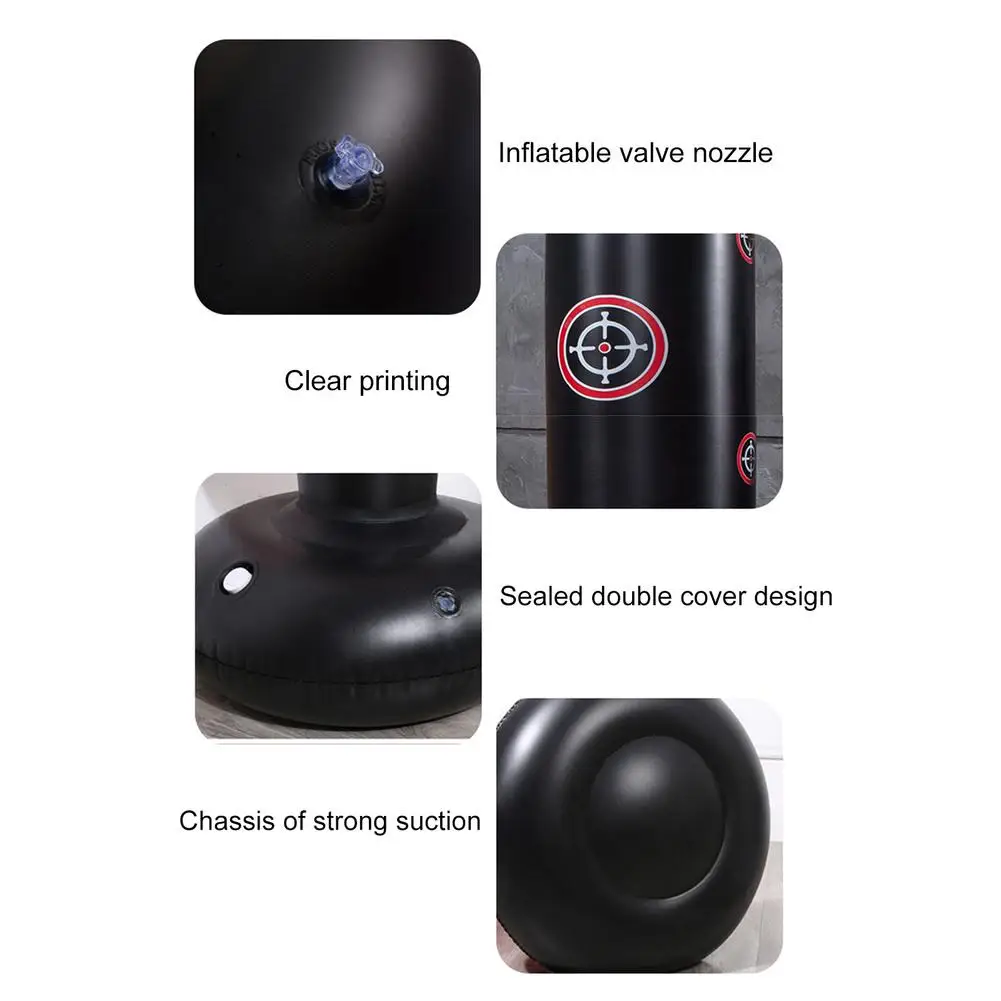 Inflatable Punching Tumbler Standing Target Boxing Bag Pillar High Quality Anti-leakage Pressure Relief Bounce Back Sandbag
Inflatable Punching Tumbler Standing Target Boxing Bag Pillar High Quality Anti-leakage Pressure Relief Bounce Back Sandbag