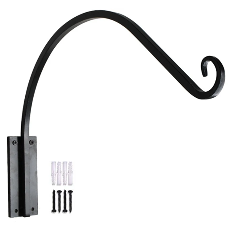 Plant Hanger Bracket Heavy Duty Plant Hooks (16 Inch) Durable and Stable Outdoor Plant Hanger, Hanging Plant Bracket
Plant Hanger Bracket Heavy Duty Plant Hooks (16 Inch) Durable and Stable Outdoor Plant Hanger, Hanging Plant Bracket
