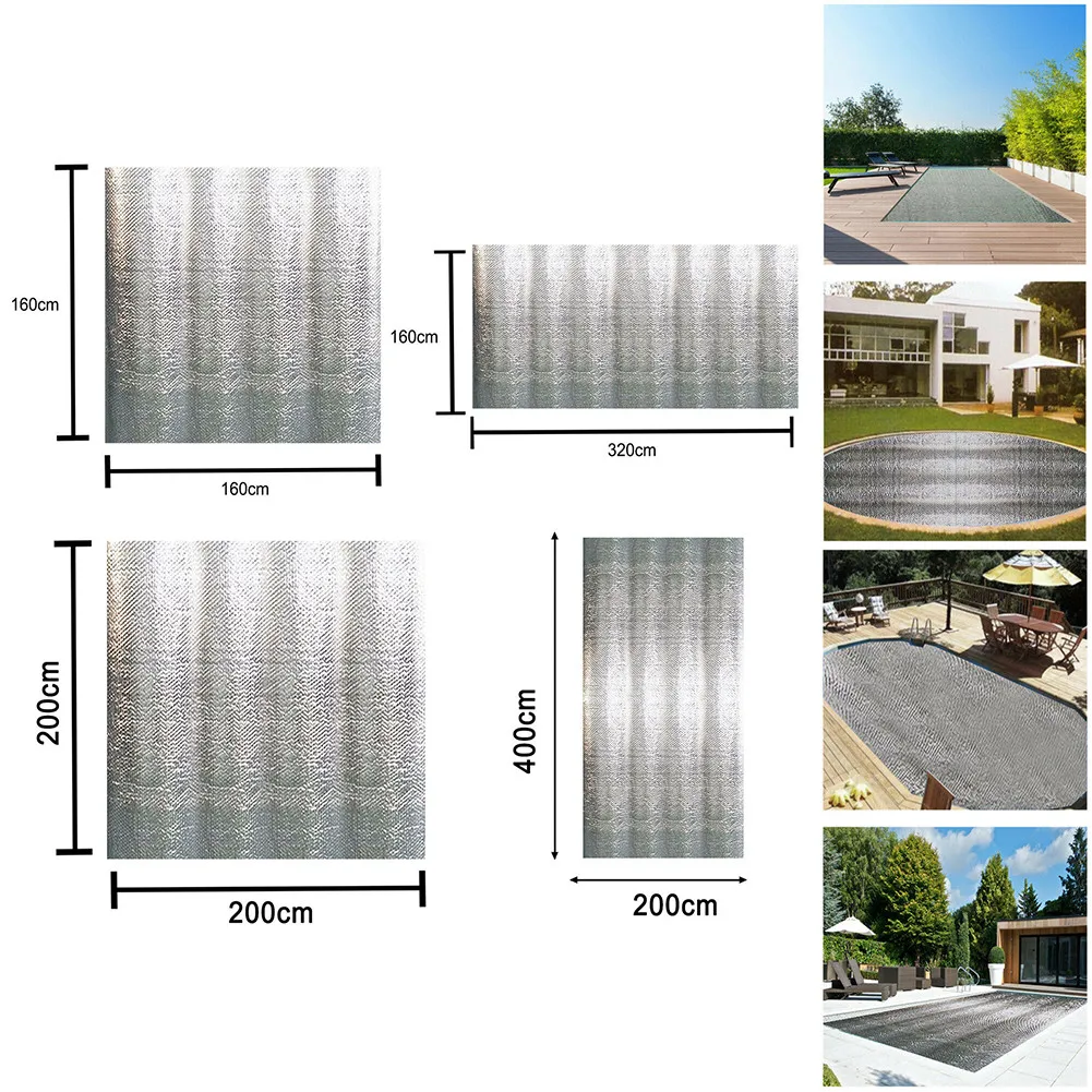 Pool Cover Round Solar Swimming Pool Tub Cover Rectangle Waterproof Anti-sunbrun Solar Insulation Film For Indoor Outdoor Pool
Pool Cover Round Solar Swimming Pool Tub Cover Rectangle Waterproof Anti-sunbrun Solar Insulation Film For Indoor Outdoor Pool