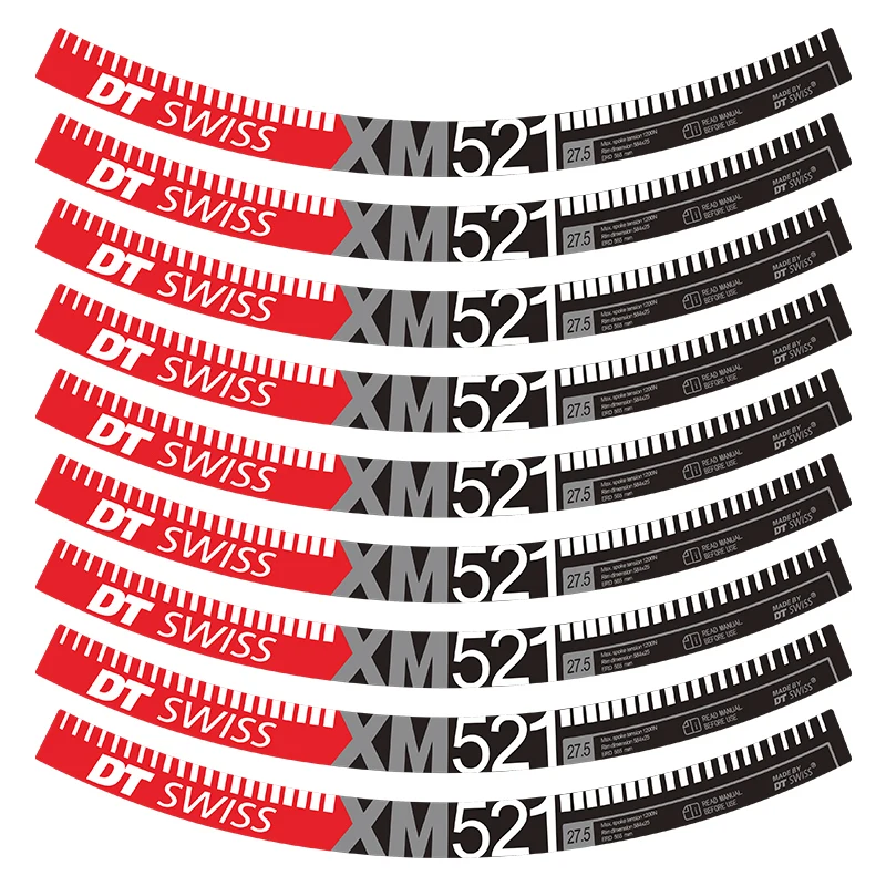 DT XM521 521 Wheel Sticker Set for MTB Bicycle Rim Mountain Bike Sticker Cycling Decals
DT XM521 521 Wheel Sticker Set for MTB Bicycle Rim Mountain Bike Sticker Cycling Decals