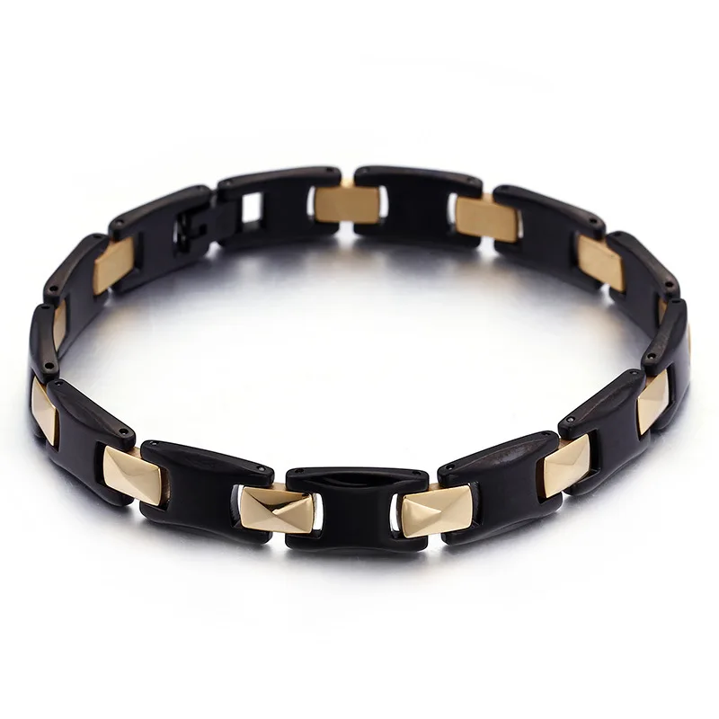 Jewelry Classic Glossy Gold Business Men's Titanium Steel Bracelet Men's Bracelet
Jewelry Classic Glossy Gold Business Men's Titanium Steel Bracelet Men's Bracelet
