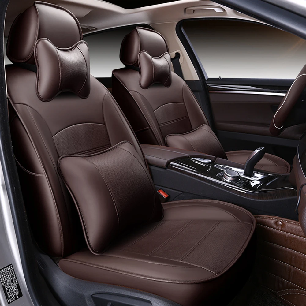 Car seat cover cushion leather car custom protective cover, suitable for most four-door models and SUVs
Car seat cover cushion leather car custom protective cover, suitable for most four-door models and SUVs
