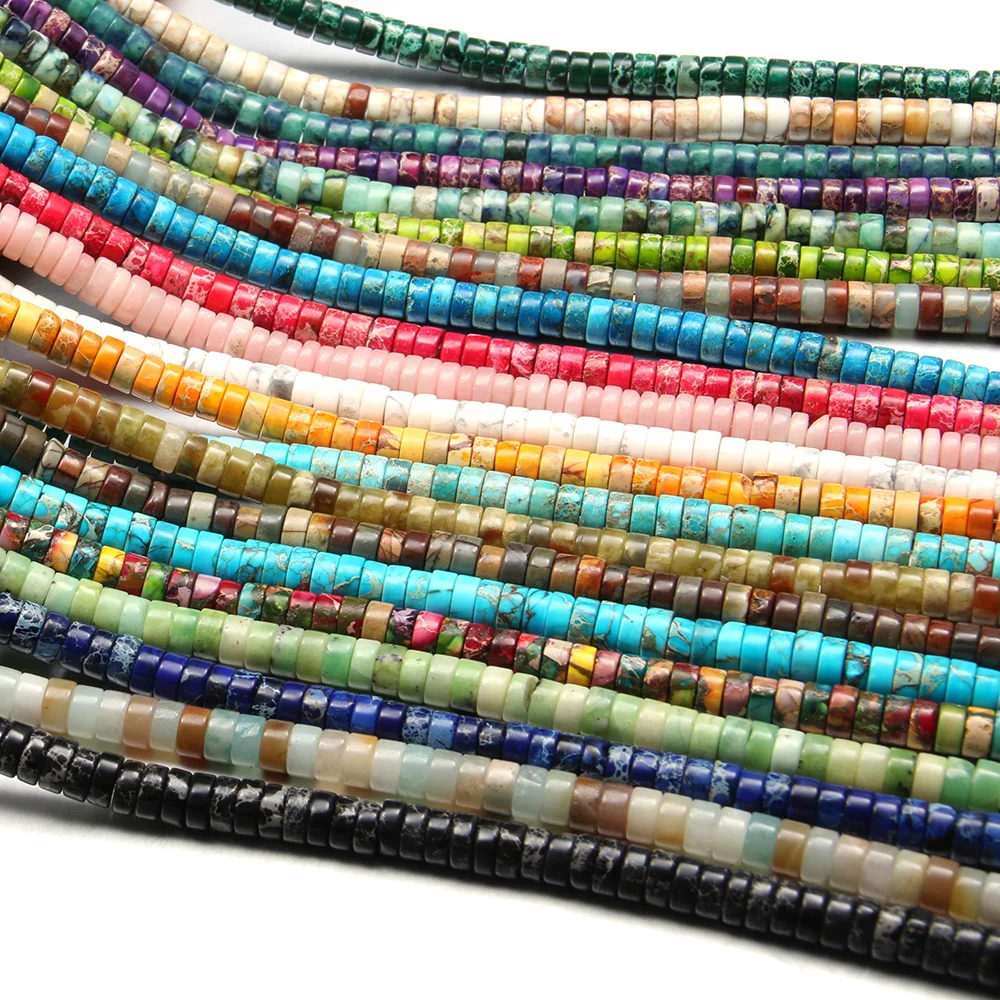 Natural Stone Beads For Jewelry Making Wafer Semi-precious Stone Loose Beads DIY Necklace Bracelet Anklet Handiwork Accessory
Natural Stone Beads For Jewelry Making Wafer Semi-precious Stone Loose Beads DIY Necklace Bracelet Anklet Handiwork Accessory