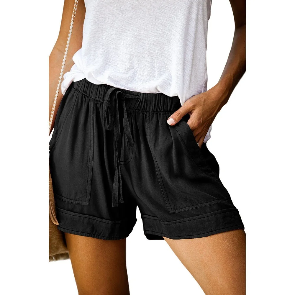 Lugentolo Plus Size High Waist Shorts Women Fashion Print Summer New Casual Loose Drawstring Terylene Womens Shorts
Lugentolo Plus Size High Waist Shorts Women Fashion Print Summer New Casual Loose Drawstring Terylene Womens Shorts