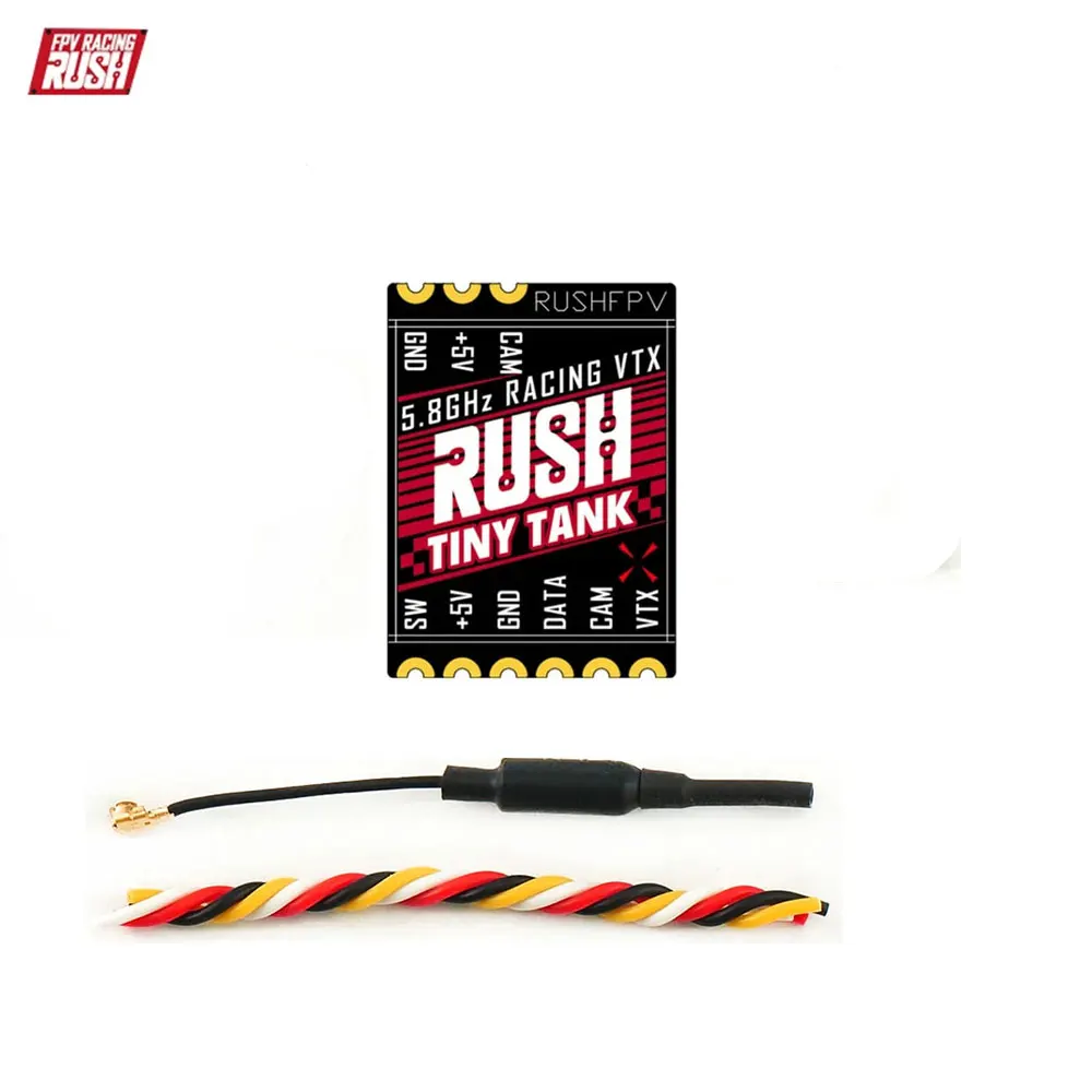 Крошечный резервуар RUSH 5 8G 48CH PITMODE 25mW 100mW 200mW MAX 350mW SmartAudio FPV видео передатчик Nano VTX
