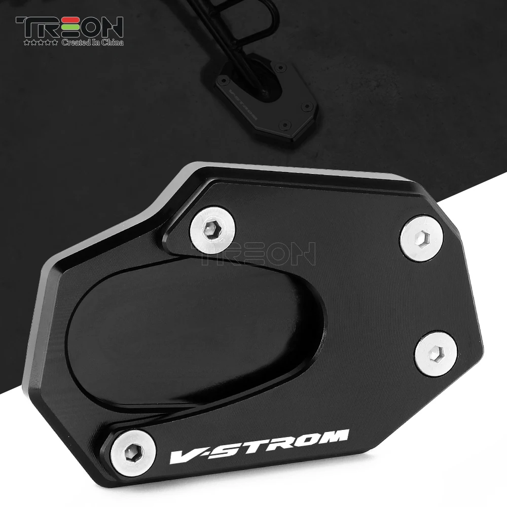 TREON Новинка для Suzuki V Strom VStrom 1050 2020 ножная опорная пластина боковая подставка