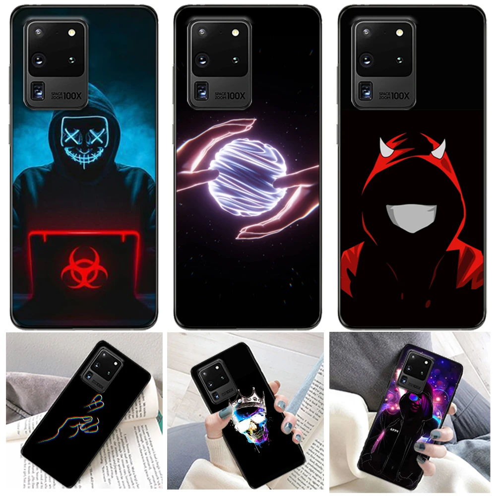 Dark Wind Hat Skull Phone Case For Samsung Galaxy S8 S9 S10 S10E S20 Lite Plus Ultra FE Black Clown Smiley Lips Funda Soft TPU
Dark Wind Hat Skull Phone Case For Samsung Galaxy S8 S9 S10 S10E S20 Lite Plus Ultra FE Black Clown Smiley Lips Funda Soft TPU
