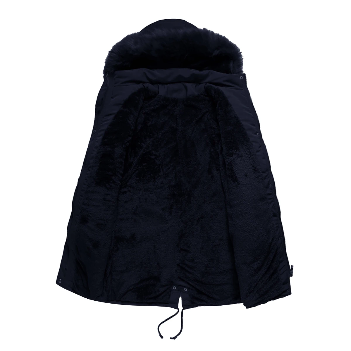 Women's Casual Long Type Hooded Coats Solid Cotton Parka Loose Stylish Special Drawstring Design Padded Female Warmth Outwear
Women's Casual Long Type Hooded Coats Solid Cotton Parka Loose Stylish Special Drawstring Design Padded Female Warmth Outwear
