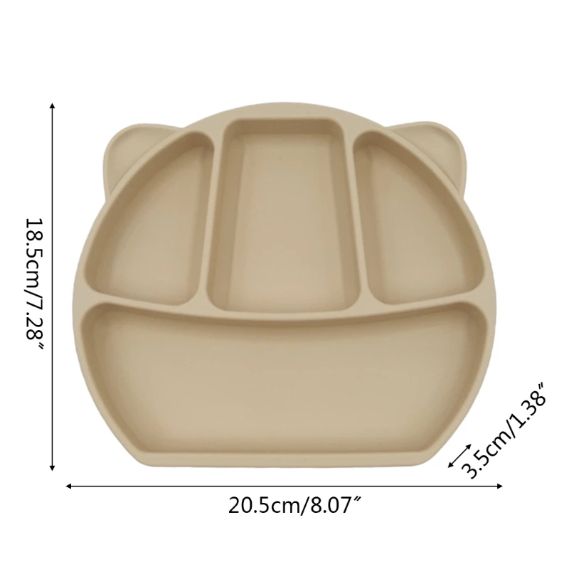 50LE Baby Suction Cup Bowl Divided Dinner Plate Infants Learning Feeding Dish Non-toxic BPA-Free Silicone Solid Color
50LE Baby Suction Cup Bowl Divided Dinner Plate Infants Learning Feeding Dish Non-toxic BPA-Free Silicone Solid Color