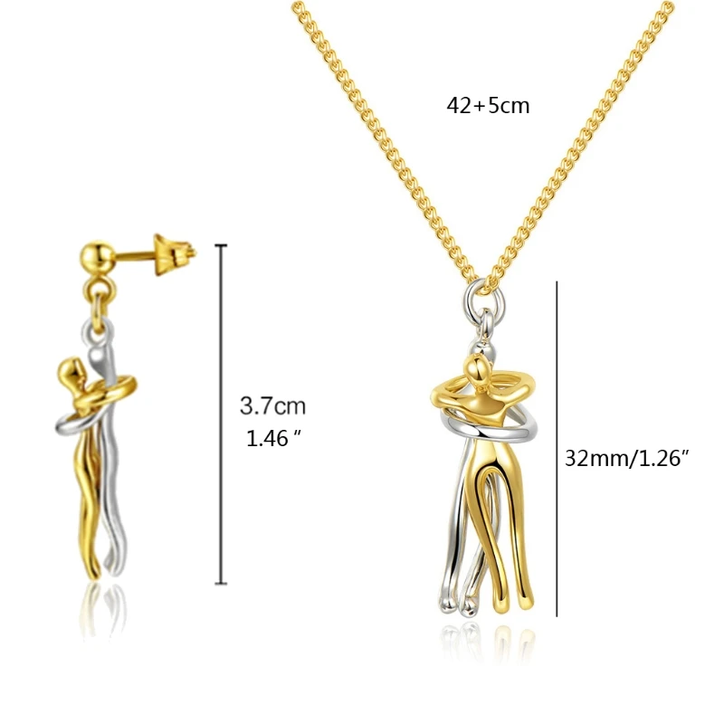 Abstract Lover Hug Drop Earrings Wicca Amulet Love Body Embrace Pendant Necklaces Jewelry Romantic Valentine Gift Women
Abstract Lover Hug Drop Earrings Wicca Amulet Love Body Embrace Pendant Necklaces Jewelry Romantic Valentine Gift Women