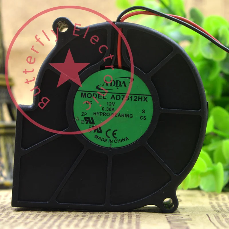 Новый оригинальный AD7512HX 7530 DC 12V 0.3A 7,5 см охлаждающий вентилятор-Центрифуга
Новый оригинальный AD7512HX 7530 DC 12V 0.3A 7,5 см охлаждающий вентилятор-Центрифуга