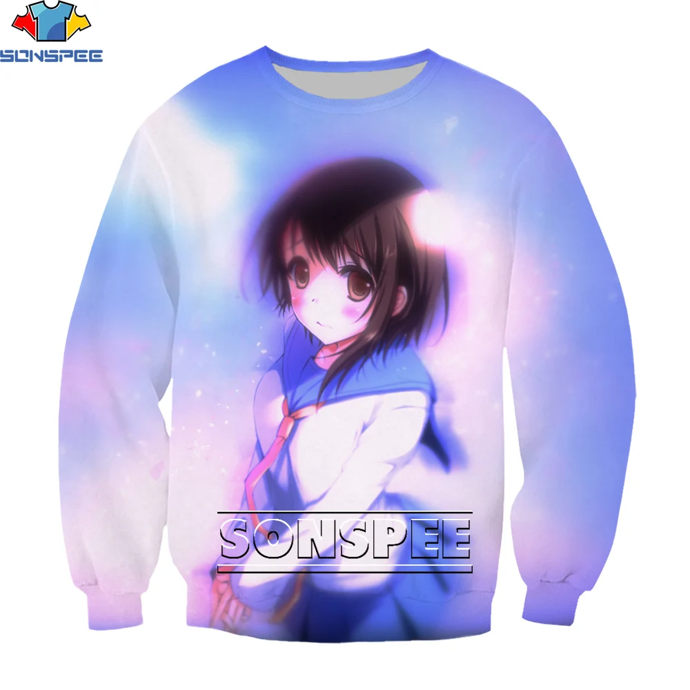 SONSPEE Anime cartoon cute beautiful girl printed sweater casual hip-hop street long-sleeved shirt Harajuku couple streetwear
SONSPEE Anime cartoon cute beautiful girl printed sweater casual hip-hop street long-sleeved shirt Harajuku couple streetwear