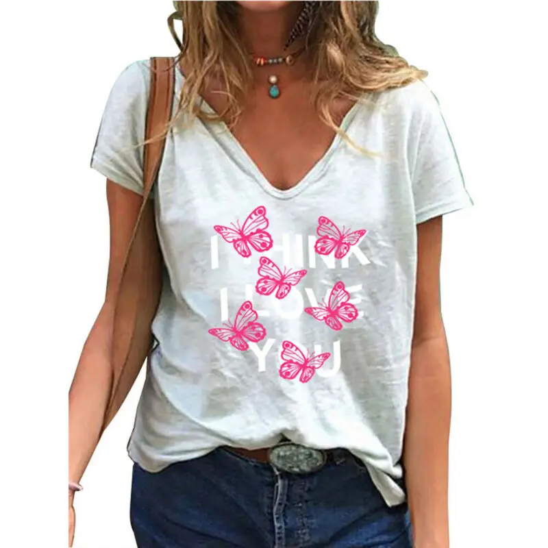 Women Short Sleeve T-shirt Floral Summer Casual Loose Shirt Blouse Top Plus Size
Women Short Sleeve T-shirt Floral Summer Casual Loose Shirt Blouse Top Plus Size