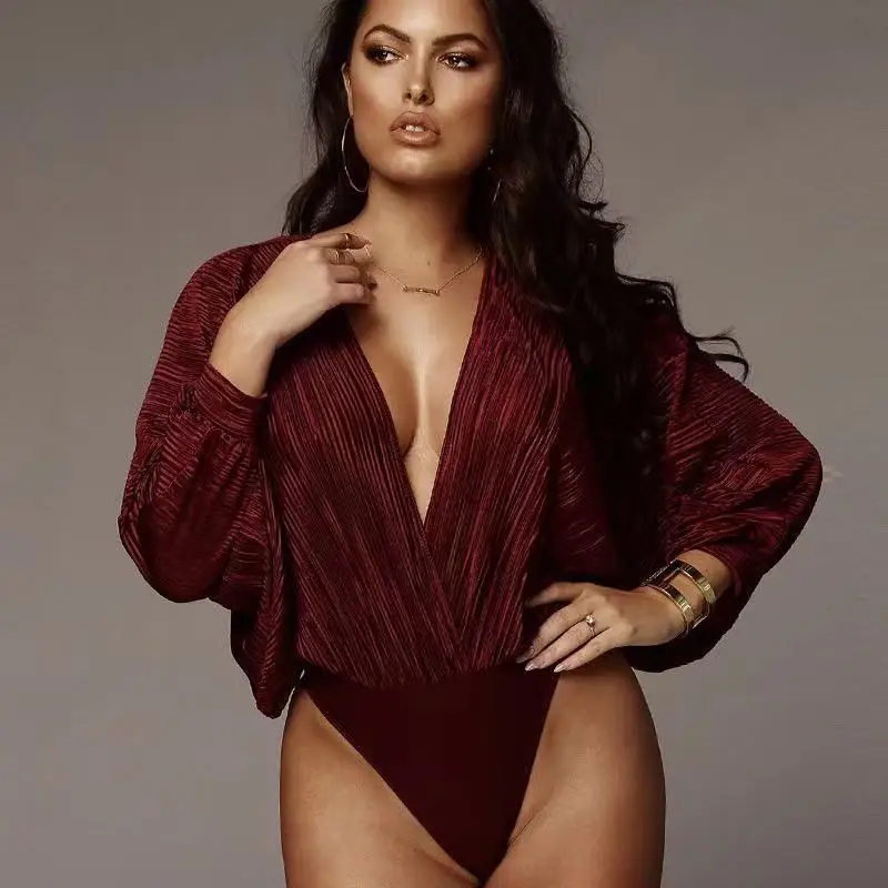 BETTER ISLAND STORE 2021 Hot New Spring Summer Comfortable Pleated Loose V-Neck Sexy Long Sleeve Club Party Jumpsuit
BETTER ISLAND STORE 2021 Hot New Spring Summer Comfortable Pleated Loose V-Neck Sexy Long Sleeve Club Party Jumpsuit