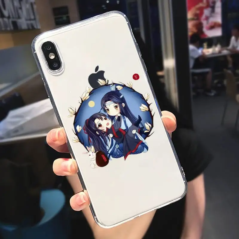Mo Dao Zu Shi anime Phone Case Transparent soft For iphone 5 5s 5c se 6 6s 7 8 11 12 plus mini x xs xr pro max
Mo Dao Zu Shi anime Phone Case Transparent soft For iphone 5 5s 5c se 6 6s 7 8 11 12 plus mini x xs xr pro max