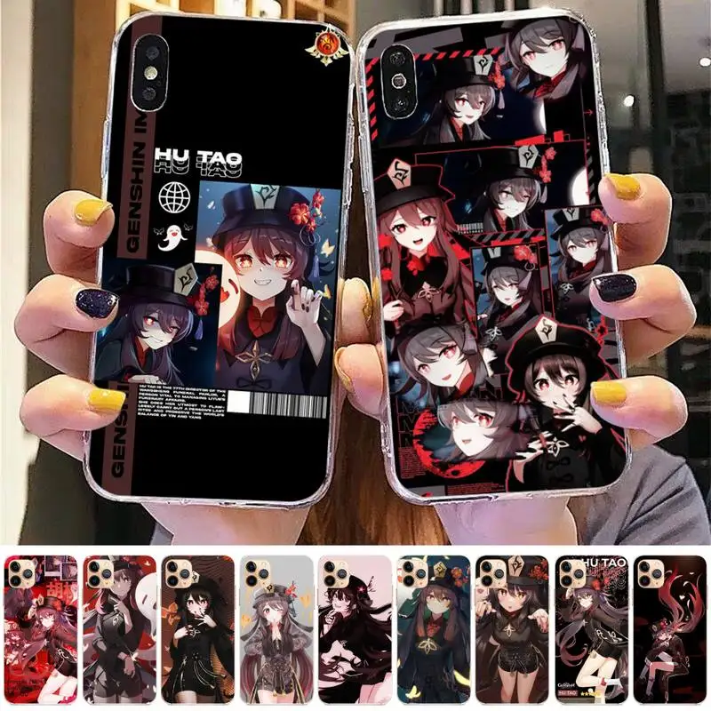Hu Tao Genshin Impact Phone Case for iphone 13 11 12 pro XS MAX 8 7 6 6S Plus X 5S SE 2020 XR case
Hu Tao Genshin Impact Phone Case for iphone 13 11 12 pro XS MAX 8 7 6 6S Plus X 5S SE 2020 XR case