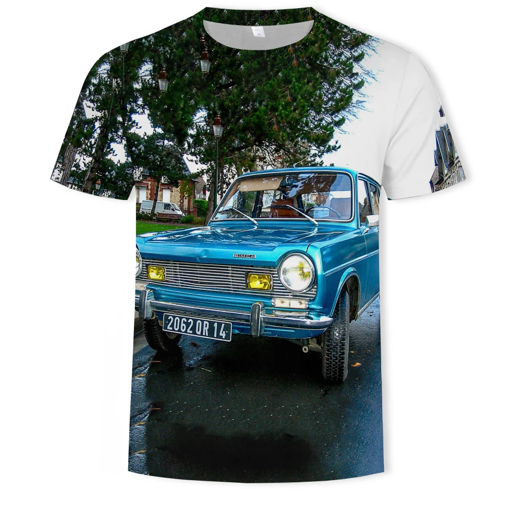 Hot selling outdoor casual men's t-shirt 3d printing classic car graphic t-shirt short-sleeved t-shirt summer new style
Hot selling outdoor casual men's t-shirt 3d printing classic car graphic t-shirt short-sleeved t-shirt summer new style