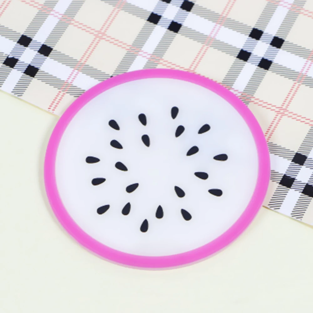 1pc Cup Mat Hot Coaster Fruit Shape Silicone Cup Pad Slip Insulation Pad Cup Mat Pad Hot Drink Holder
1pc Cup Mat Hot Coaster Fruit Shape Silicone Cup Pad Slip Insulation Pad Cup Mat Pad Hot Drink Holder