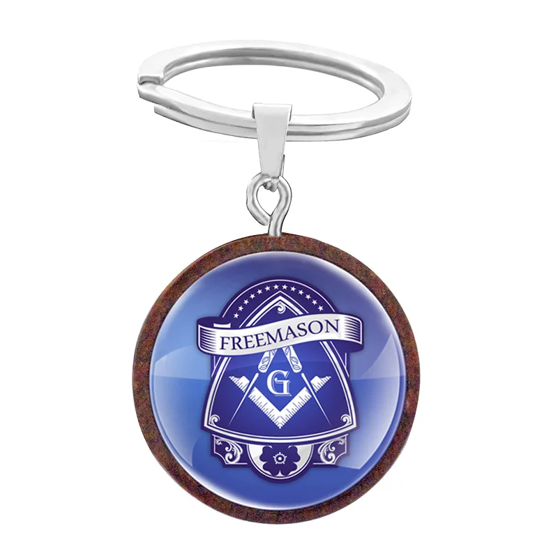 Vintage Freemasonry Wooden Keychains Masonic Men Women Charm Glass Dome Keyrings Gifts
Vintage Freemasonry Wooden Keychains Masonic Men Women Charm Glass Dome Keyrings Gifts