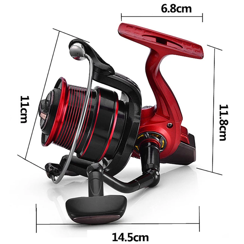 Sea Fishing Spinning Reel 5500 6500 Large Metal Spool 13+1BB Saltwater casting reel Surfcasting Fishing Reel Distant Wheel
Sea Fishing Spinning Reel 5500 6500 Large Metal Spool 13+1BB Saltwater casting reel Surfcasting Fishing Reel Distant Wheel