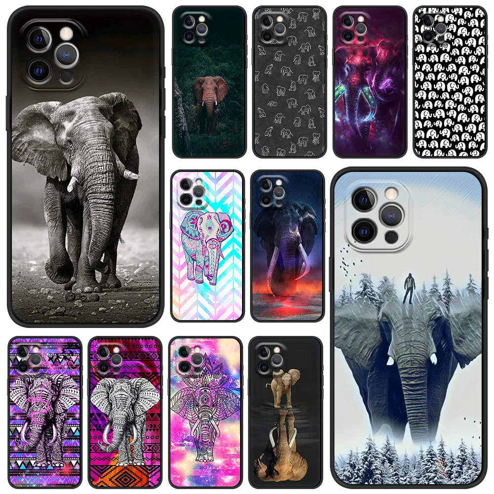 Elephant Phone Case for iPhone 12 13 Pro Max XR XS X Silicon Soft TPU Shell for iPhone 11 7 8 Plus SE2020 Cover Luxury Coque Bag
Elephant Phone Case for iPhone 12 13 Pro Max XR XS X Silicon Soft TPU Shell for iPhone 11 7 8 Plus SE2020 Cover Luxury Coque Bag