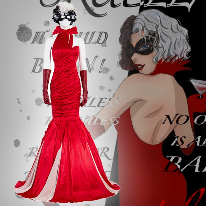 Костюм для косплея из фильма Cruella de Vil, костюм для косплея, Униформа, одежда, костюмы, длинные платья, бальное платье
Костюм для косплея из фильма Cruella de Vil, костюм для косплея, Униформа, одежда, костюмы, длинные платья, бальное платье