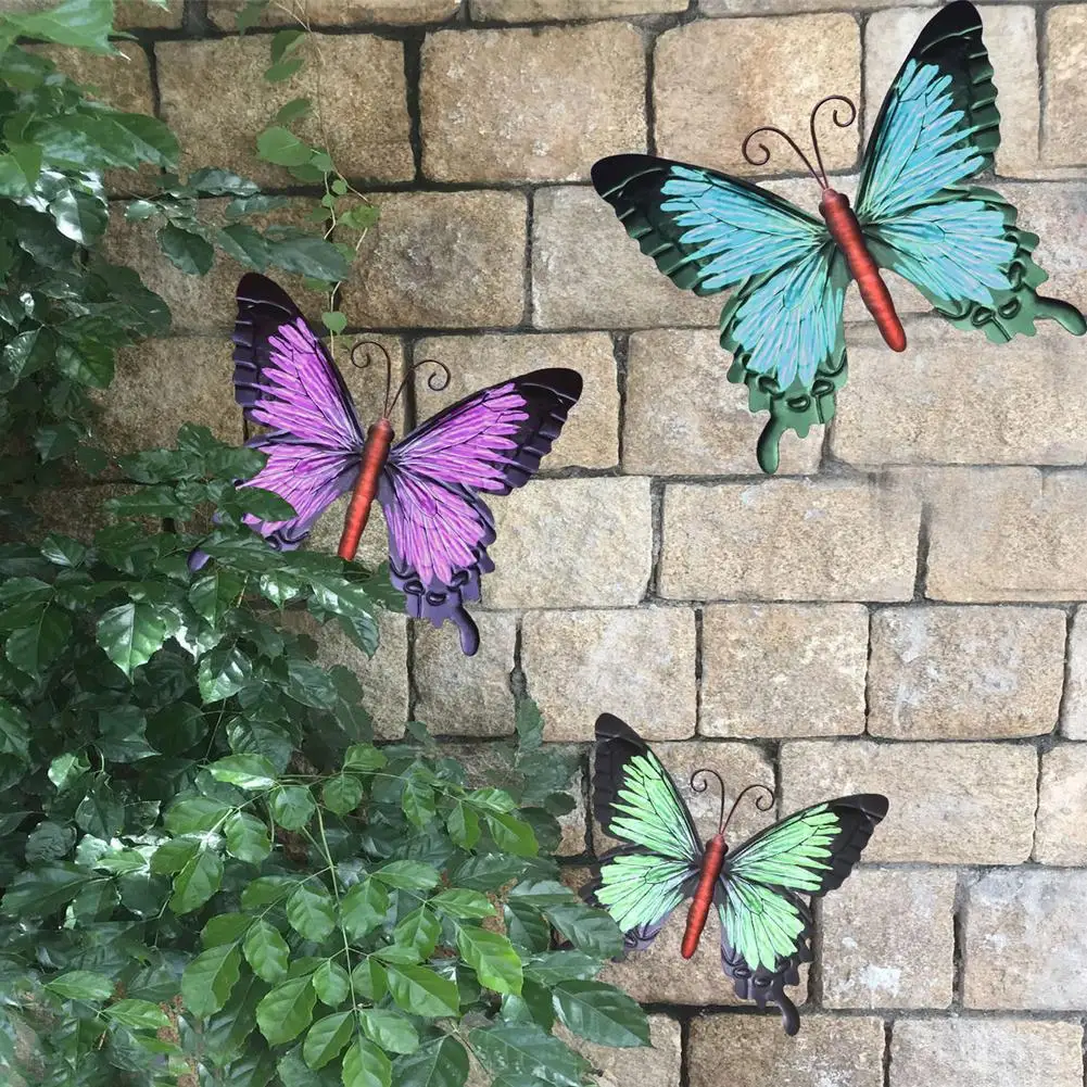 3PCS Butterfly Wall Decor Art Metal Hanging Sculpture Indoor Outdoor Garden Backyard Home Living Room Decoration 2021 Gift New
3PCS Butterfly Wall Decor Art Metal Hanging Sculpture Indoor Outdoor Garden Backyard Home Living Room Decoration 2021 Gift New